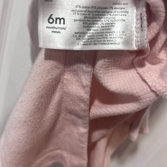 New Carters Pink Princess Pjs 6-9 Months NWT - Picture 12 of 13